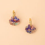 acutecolor Muschel Ohrring Set mit Hoops in Abalone