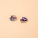 acutecolor Muschel Ohrring Set mit Hoops in Abalone