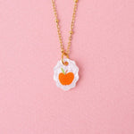 acutecolor Ovale Charm Kette mit Apfel