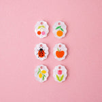 acutecolor Ovale Charm Kette mit Tulpe