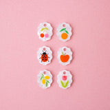acutecolor Ovale Charm Kette mit Tulpe