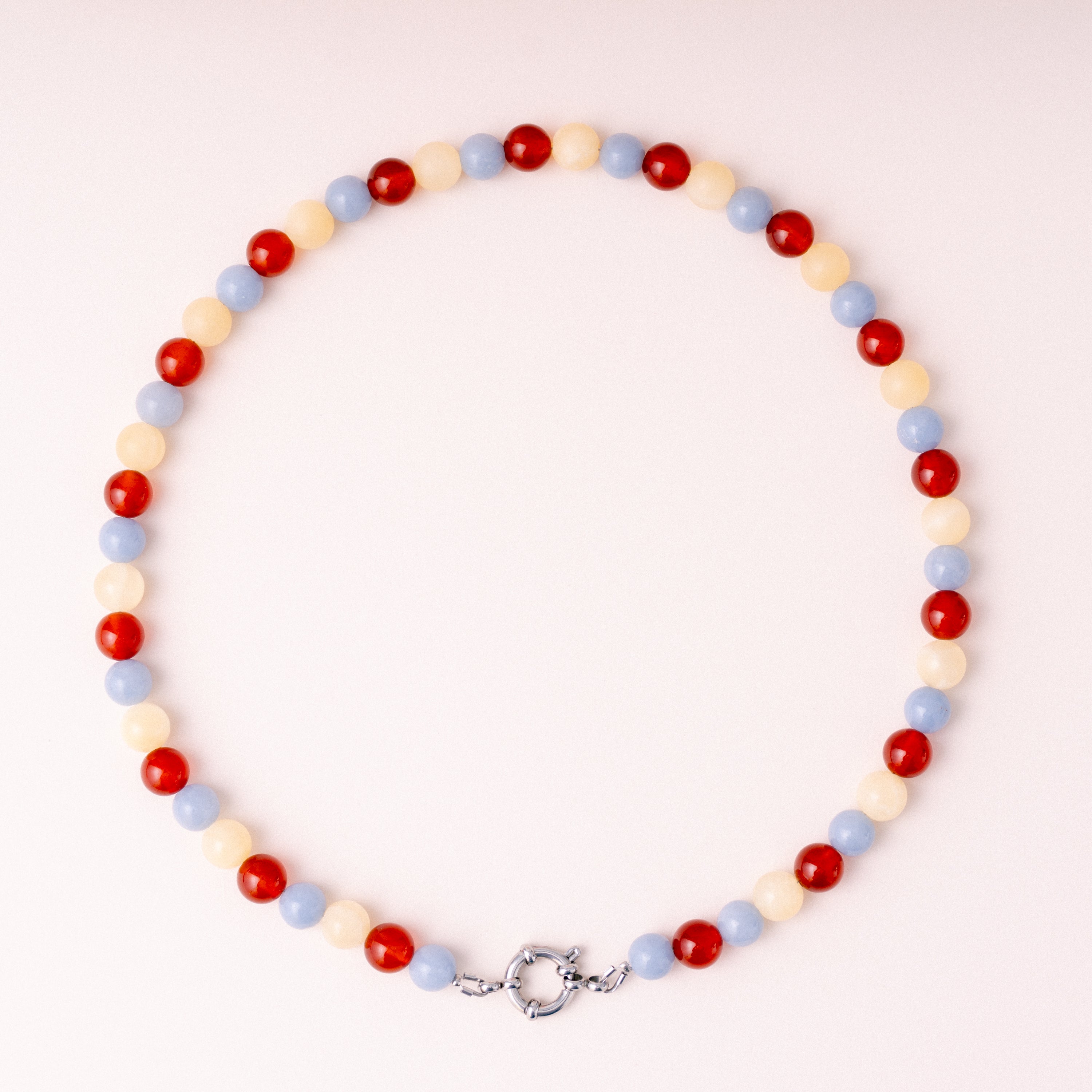 acutecolor Perlenkette mit Charm Verschluss - Bonbon