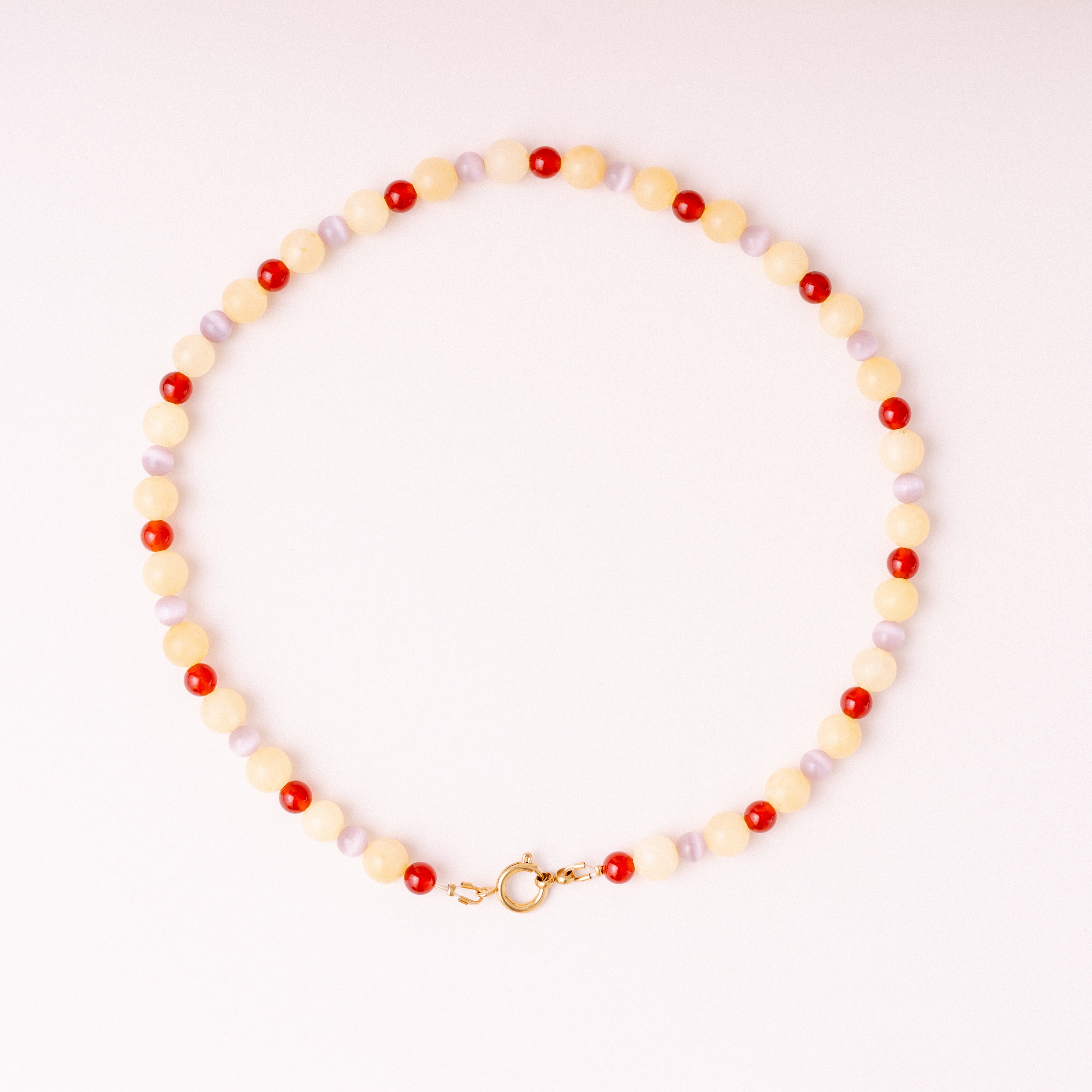 acutecolor Perlenkette mit Charm Verschluss - Gelato