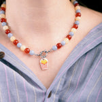acutecolor Perlenkette mit Charm Verschluss - Nordsee