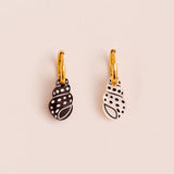 acutecolor Polkadot Muschel Ohrring Set