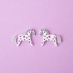 acutecolor Polkadot Pferde Ohrring Set