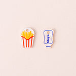 acutecolor Pommes + Mayo Ohrring Set