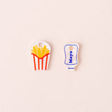 acutecolor Pommes + Mayo Ohrring Set