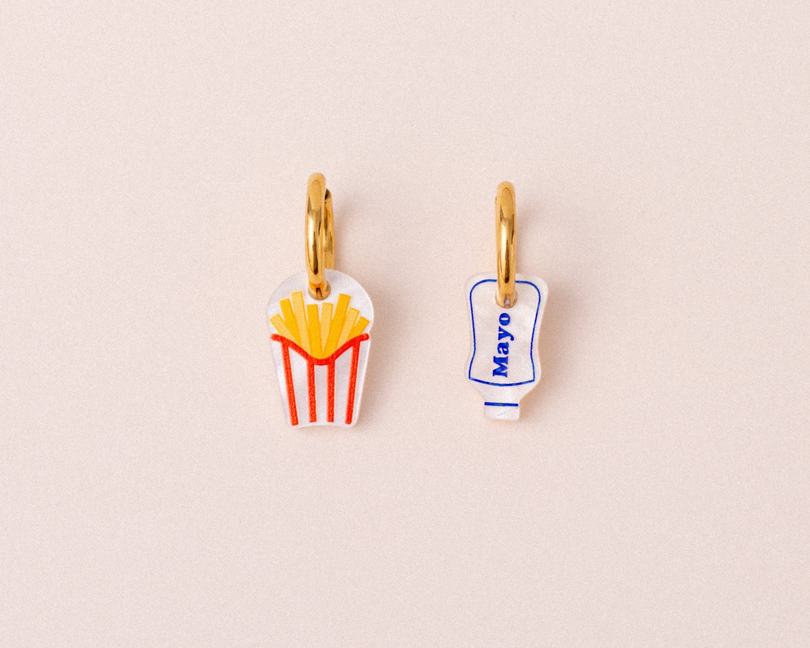 acutecolor Pommes + Mayo Ohrring Set