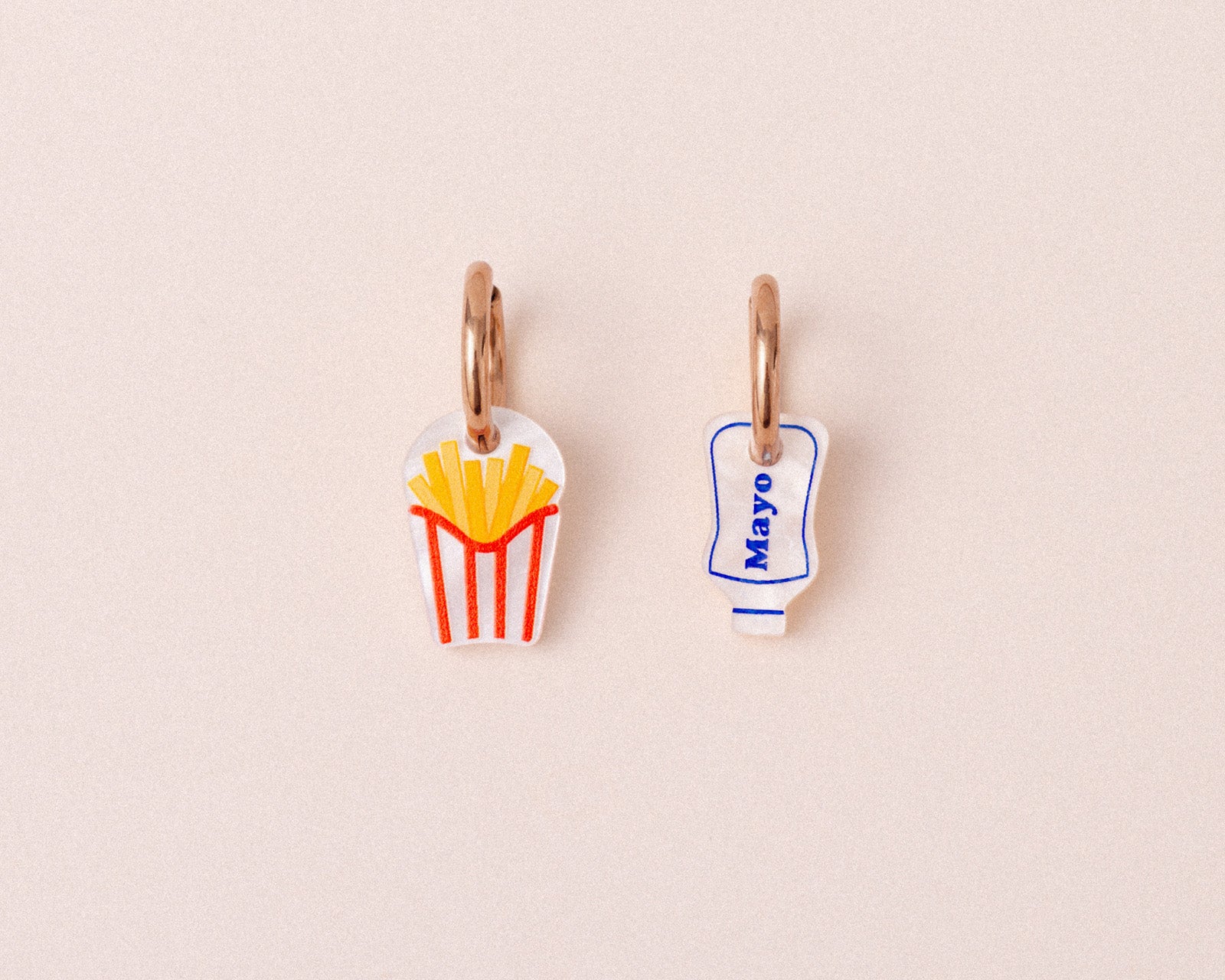 acutecolor Pommes + Mayo Ohrring Set