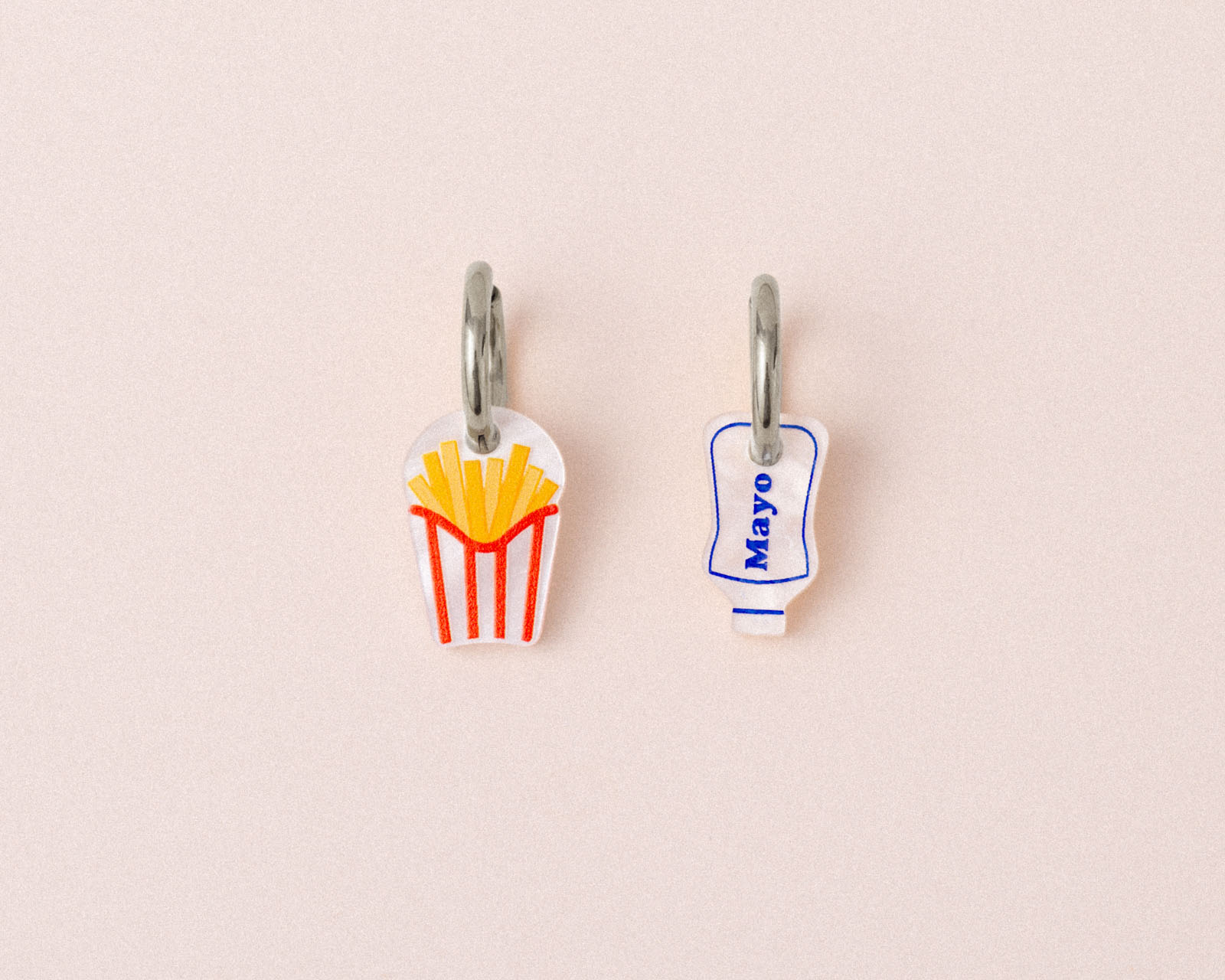 acutecolor Pommes + Mayo Ohrring Set