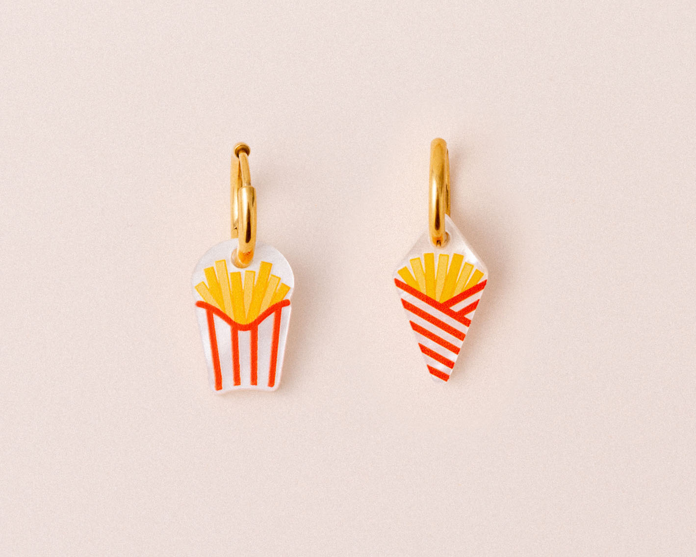 acutecolor Pommes Mismatch Ohrring Set