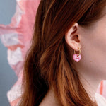 acutecolor Rosa Candy Heart Anhänger