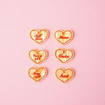 acutecolor Rosa Candy Heart Anhänger