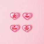 acutecolor Rosa Candy Heart Anhänger