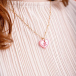 acutecolor Rosa Candy Heart Anhänger
