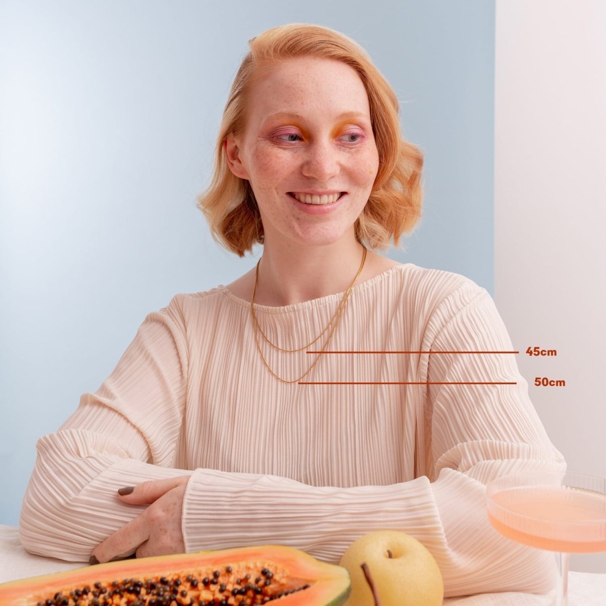 acutecolor Schlangenkette aus Edelstahl - Mix and Match