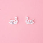 acutecolor Schwan Ohrring Set