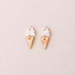 acutecolor Vanille Softeis Ohrring Set
