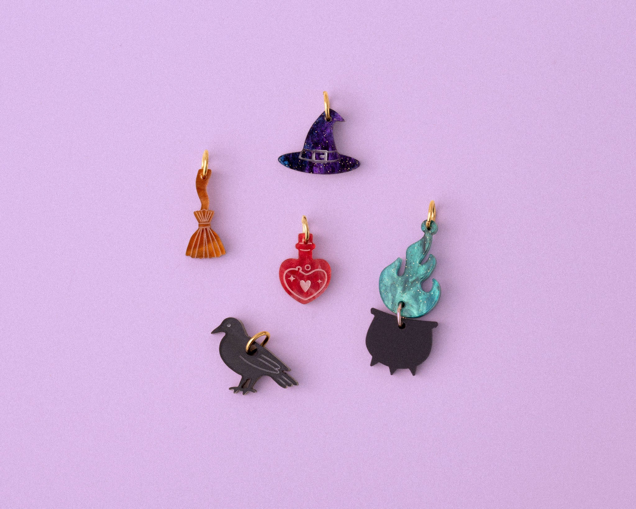 acutecolor Witchy Anhänger Set