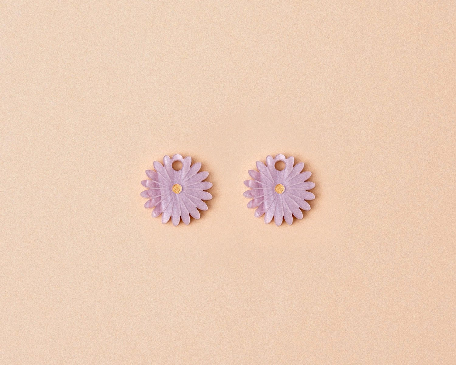 Birthflower September x Astern Ohrring Set - acutecolor