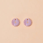 Birthflower September x Astern Ohrring Set - acutecolor