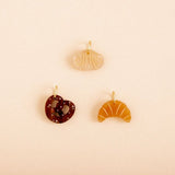 Croissant und Brezel Ohrring Set - acutecolor