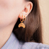 Croissant und Brezel Ohrring Set - acutecolor