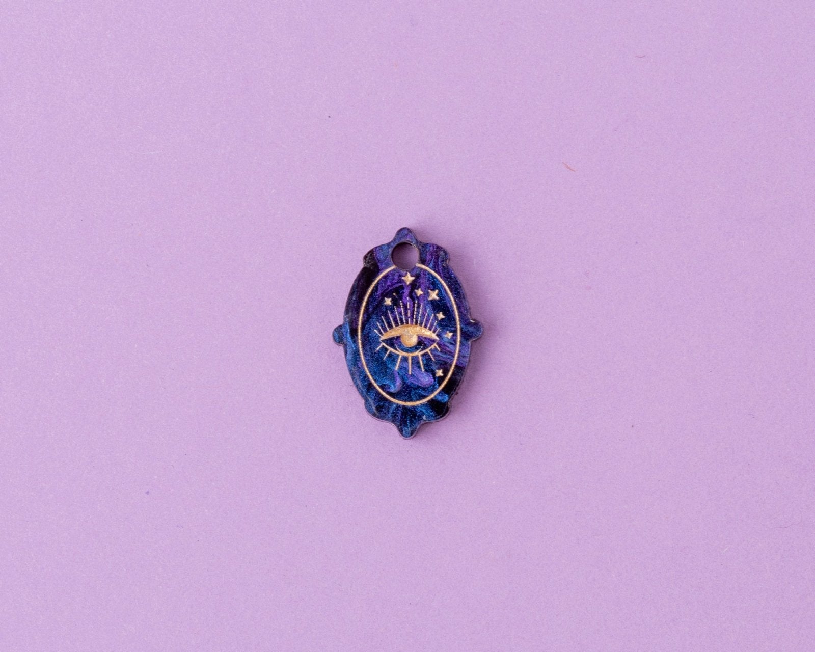 Einzelner Augen Amulett Anhänger - acutecolor