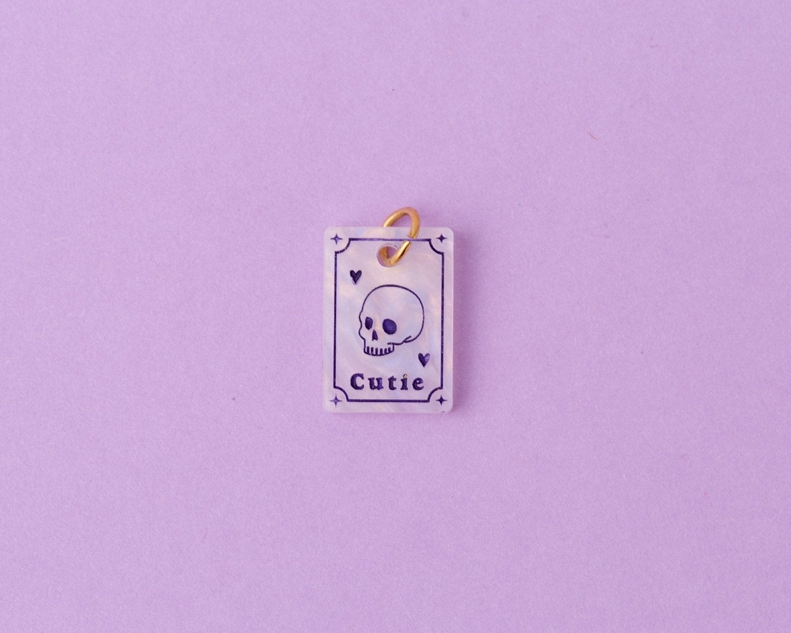 Einzelner Cutie Tarot Anhänger - acutecolor