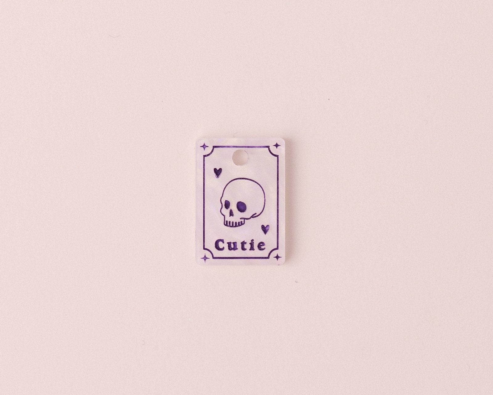 Einzelner Cutie Tarot Anhänger - acutecolor