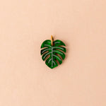 Einzelner grüner Monstera Anhänger - acutecolor