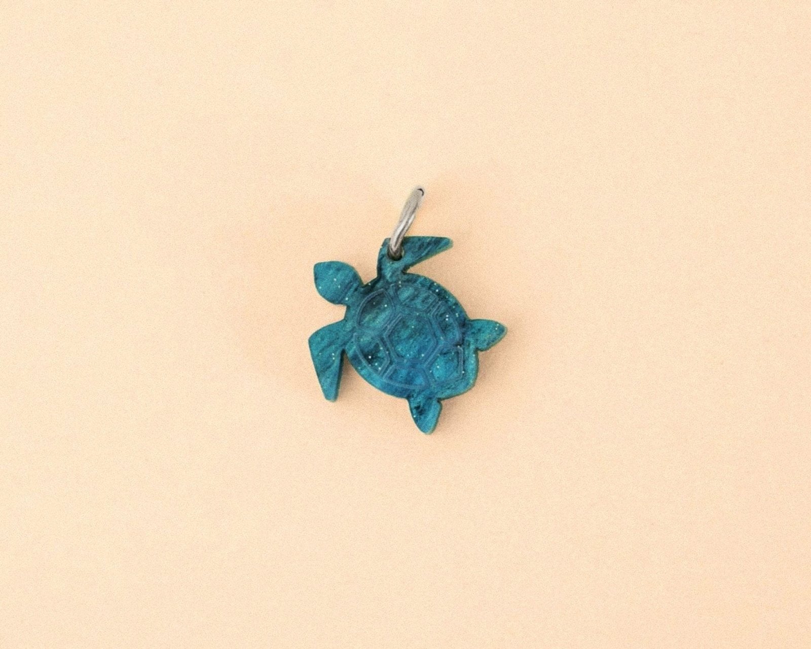 Einzelner Schildkröten Anhänger - acutecolor