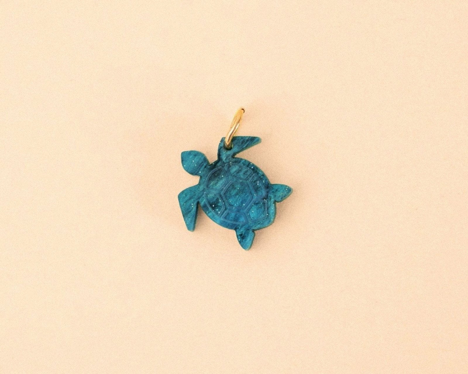 Einzelner Schildkröten Anhänger - acutecolor