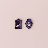 Einzelner Vollmond Amulett Anhänger - acutecolor