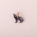 Einzelner Wolf Anhänger - acutecolor