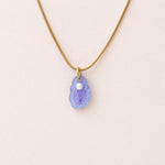 Elegante Kette mit Auster Anhänger - acutecolor