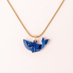 Elegante Kette mit Wal Anhänger - acutecolor