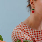 Erdbeeren Ohrringe Set - acutecolor