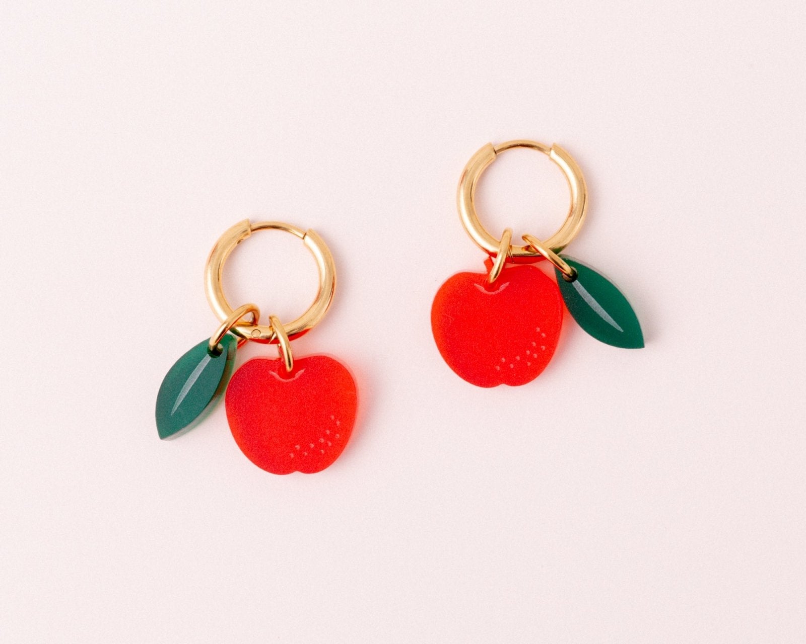 Fruit Kollektion x Apfel Ohrring Set - acutecolor
