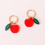 Fruit Kollektion x Apfel Ohrring Set - acutecolor