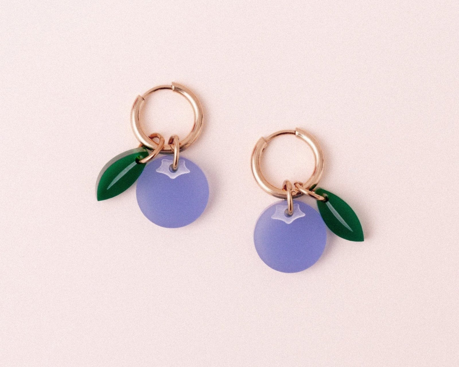 Fruit Kollektion x Blaubeeren Ohrringe Set - acutecolor