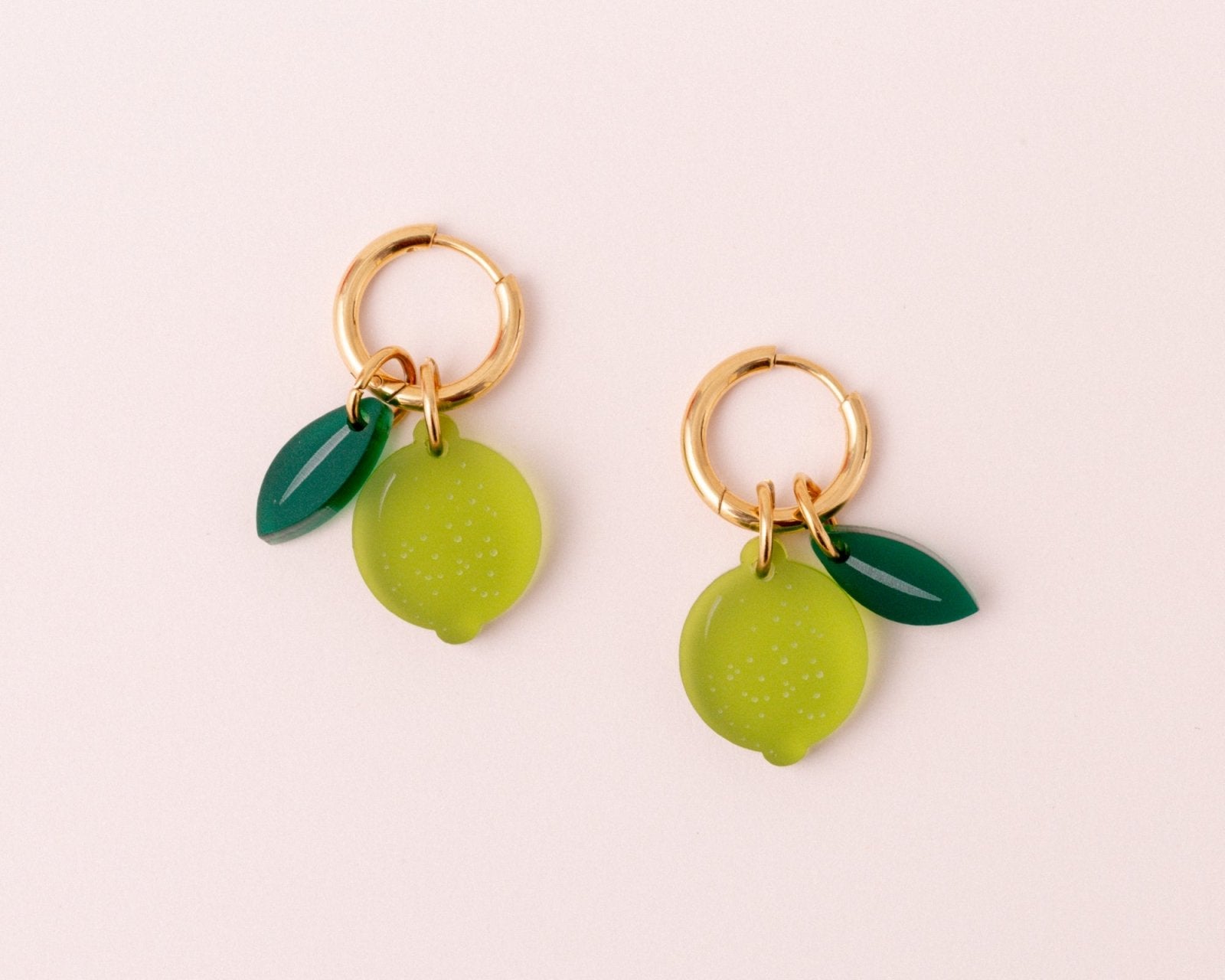 Fruit Kollektion x Limetten Ohrringe Set - acutecolor