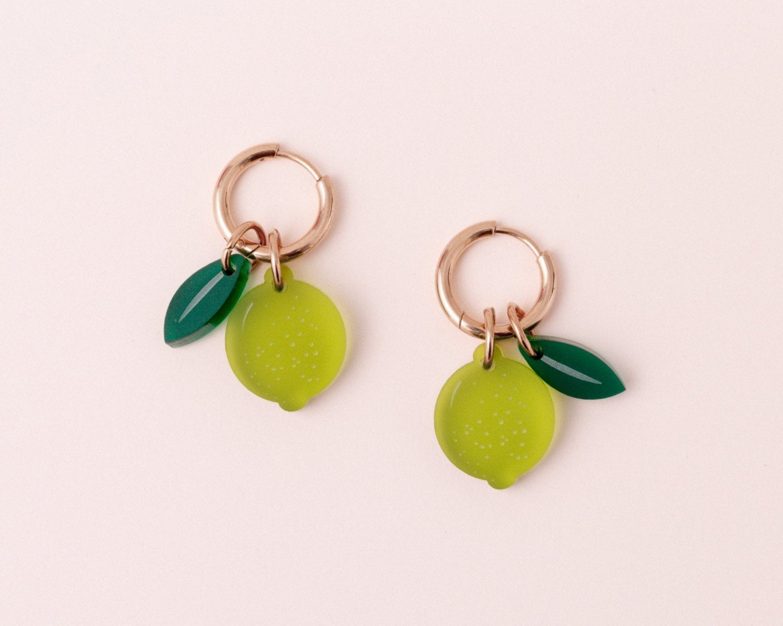 Fruit Kollektion x Limetten Ohrringe Set - acutecolor
