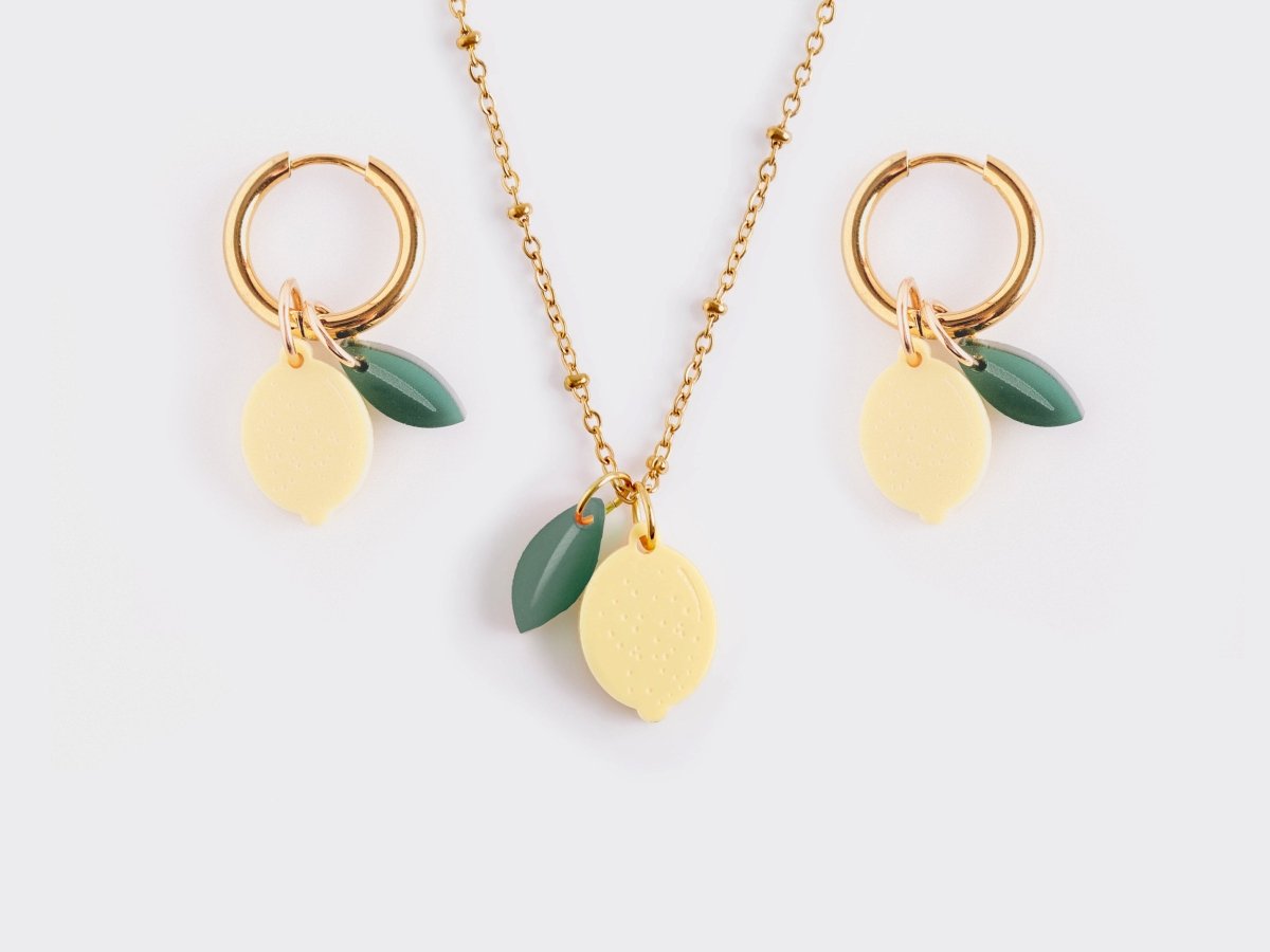 Fruit Kollektion x Pastell Zitronen Set - acutecolor