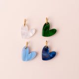 Herzen Anhänger Set - Blues - acutecolor