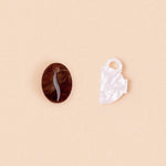 Kaffeebohne und Kaffeetasse Ohrring Set - acutecolor