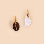 Kaffeebohne und Kaffeetasse Ohrring Set - acutecolor