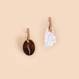 Kaffeebohne und Kaffeetasse Ohrring Set - acutecolor
