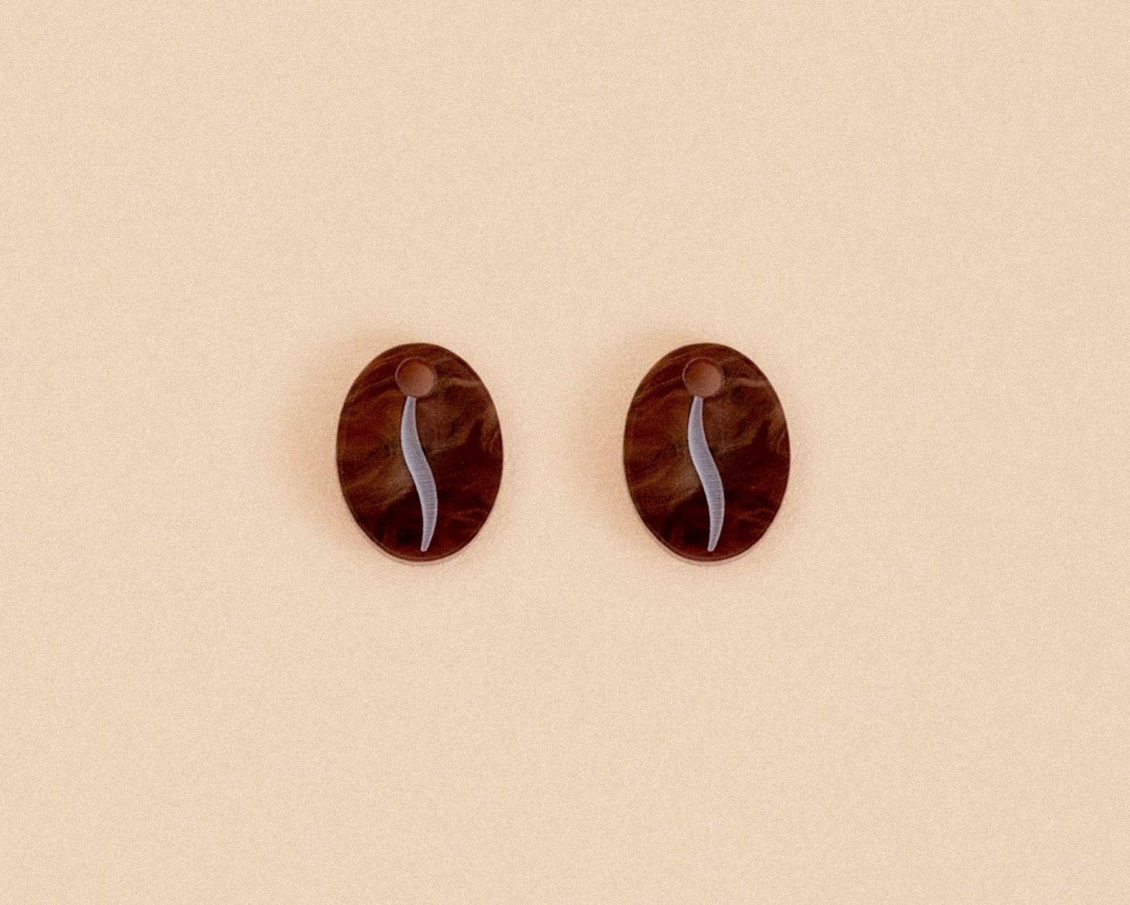 Kaffeebohnen Ohrring Set - acutecolor
